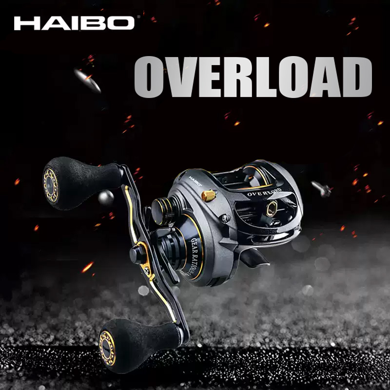Abu Garcia Reel Max - Haibo OVERLOAD Baitcasting Fishing Reel For