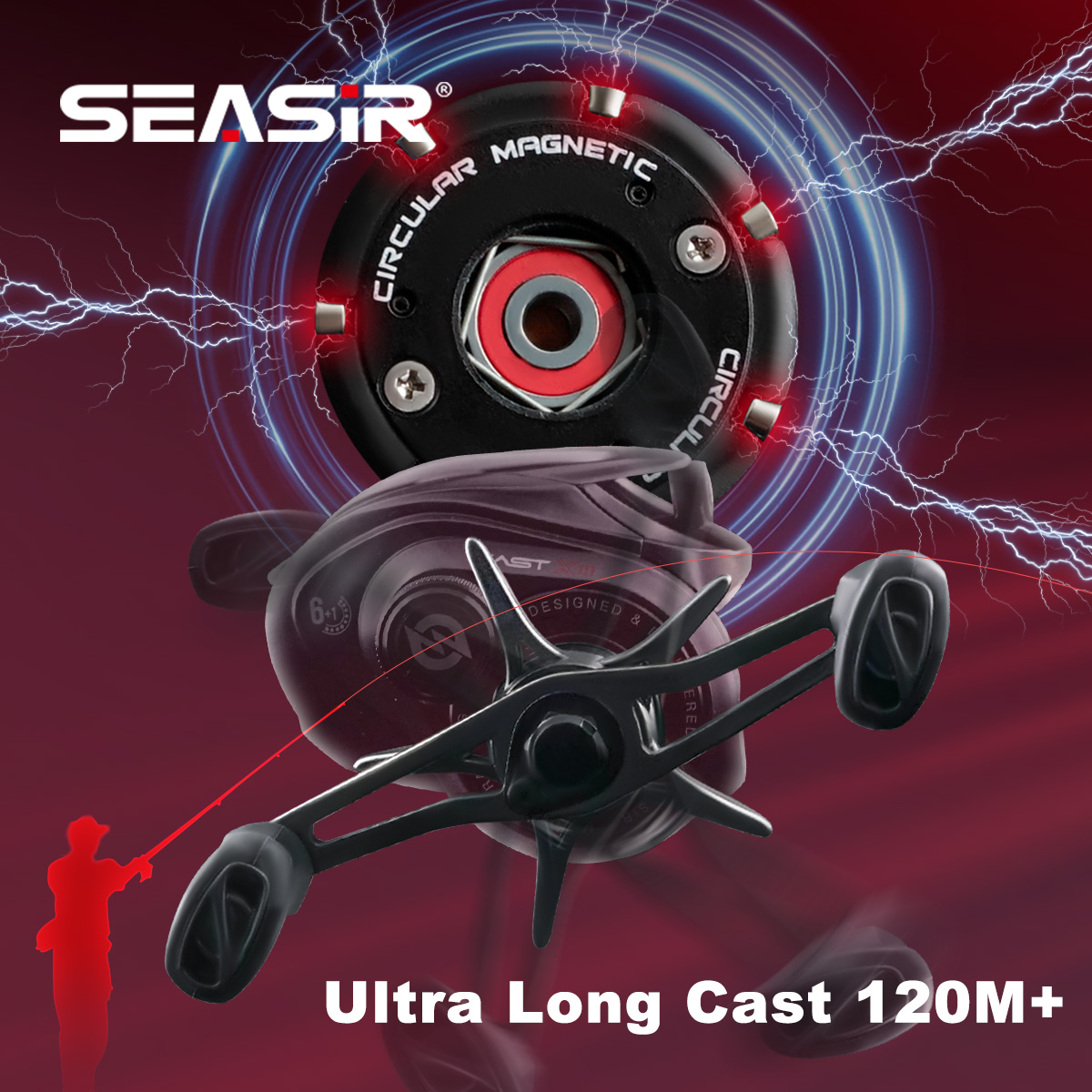 SEASIR CAST-X3 Baitcasting Ree - Abu Garcia Reel Max review and price