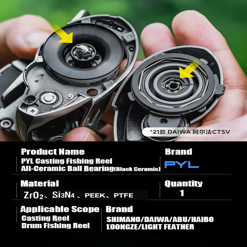 PYL Cast Fishing Reel, all-cer - Reel Repair Kit review and price